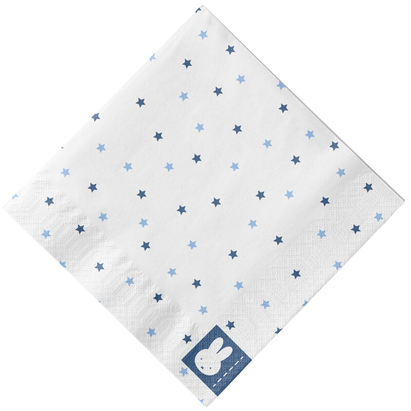 Servietten Miffy Baby Blau 25 x 25 cm 20 Stück