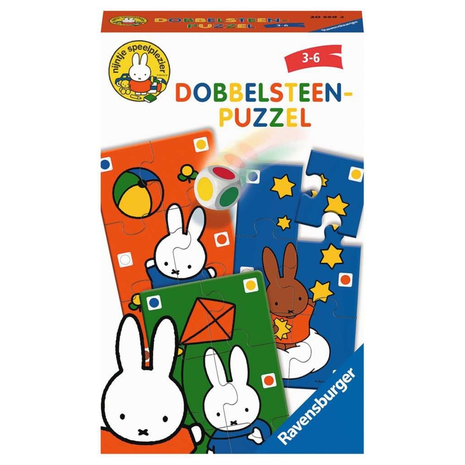 Miffy dice puzzle