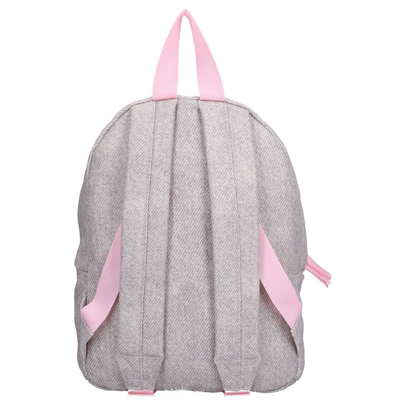 Miffy Cute Happens Rucksack grau - rosa