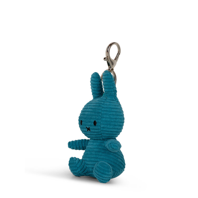 Miffy Keychain ECO Corduroy - 10 cm - north sea