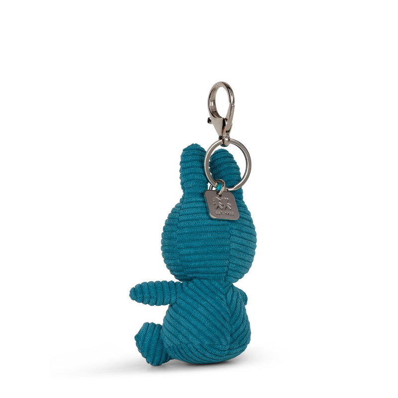 Miffy Keychain ECO Corduroy - 10 cm - north sea
