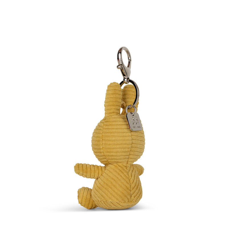 Miffy Keychain ECO Corduroy - 10 cm - acacia