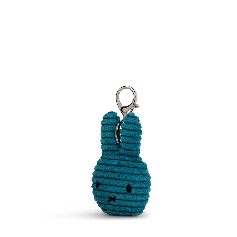 Miffy Flat Keychain ECO Corduroy - 10 cm - north sea