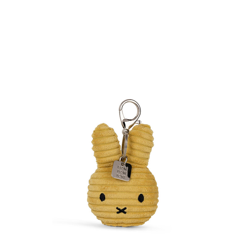 Miffy Flat Keychain ECO Corduroy - 10 cm - 4 acacia