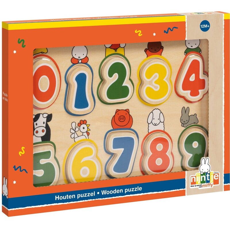 Miffy-Rätsel mit Zahlen
