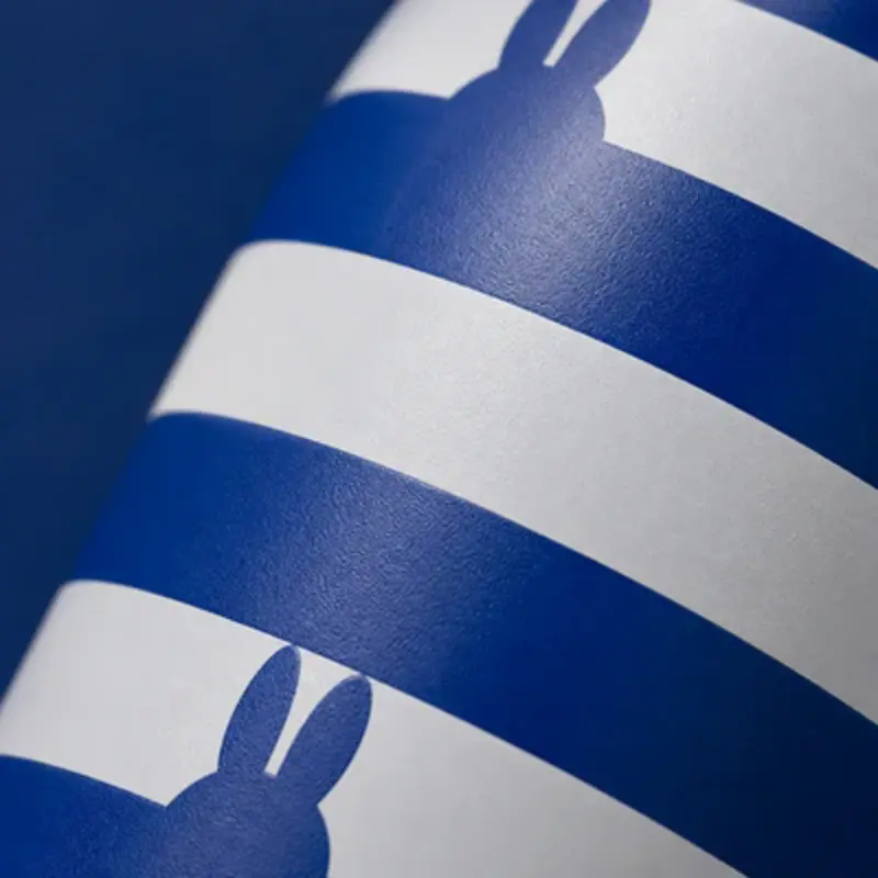 500-ml-Thermoskanne, Miffy blau-weiße