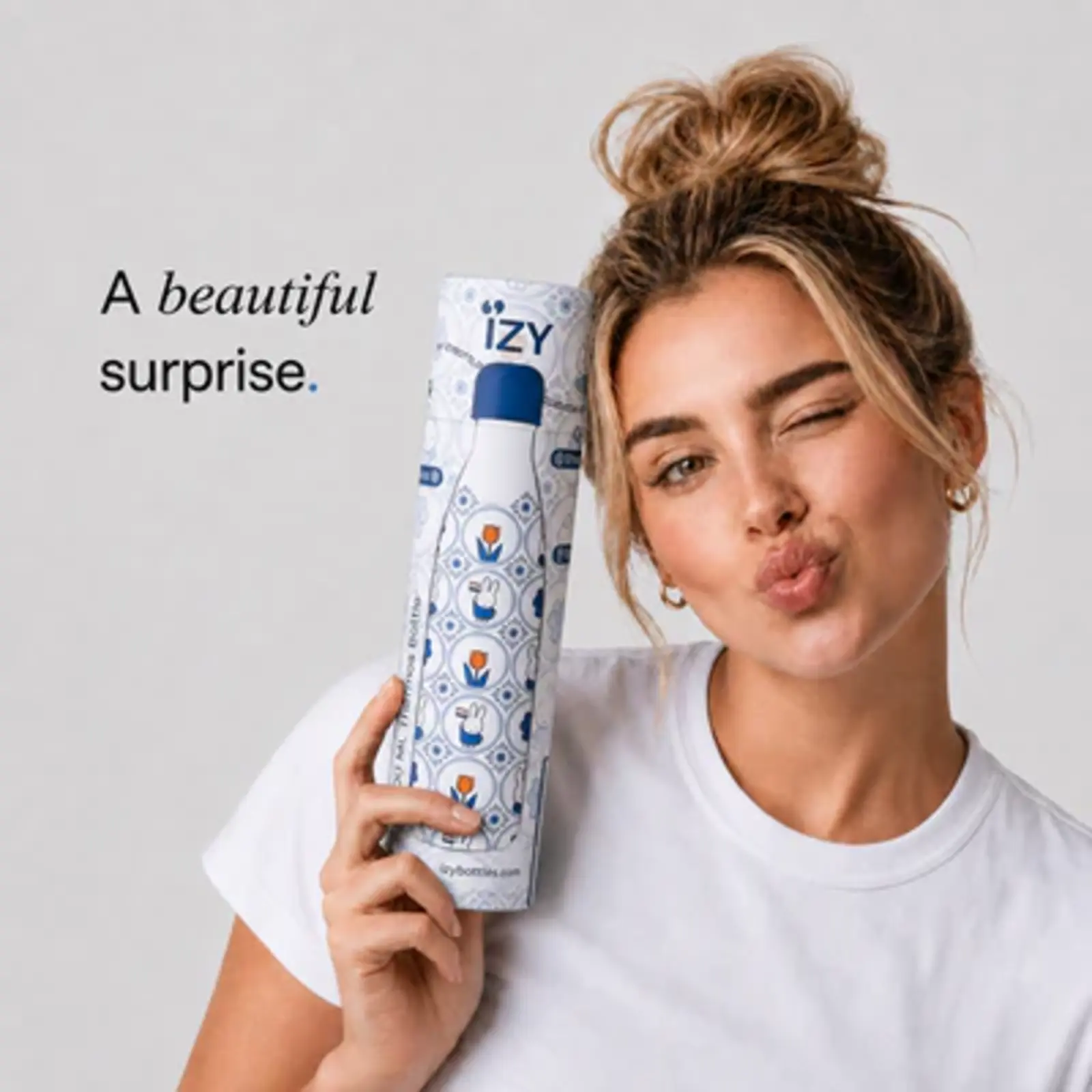 500ml Thermosflasche Miffy Delft Blau