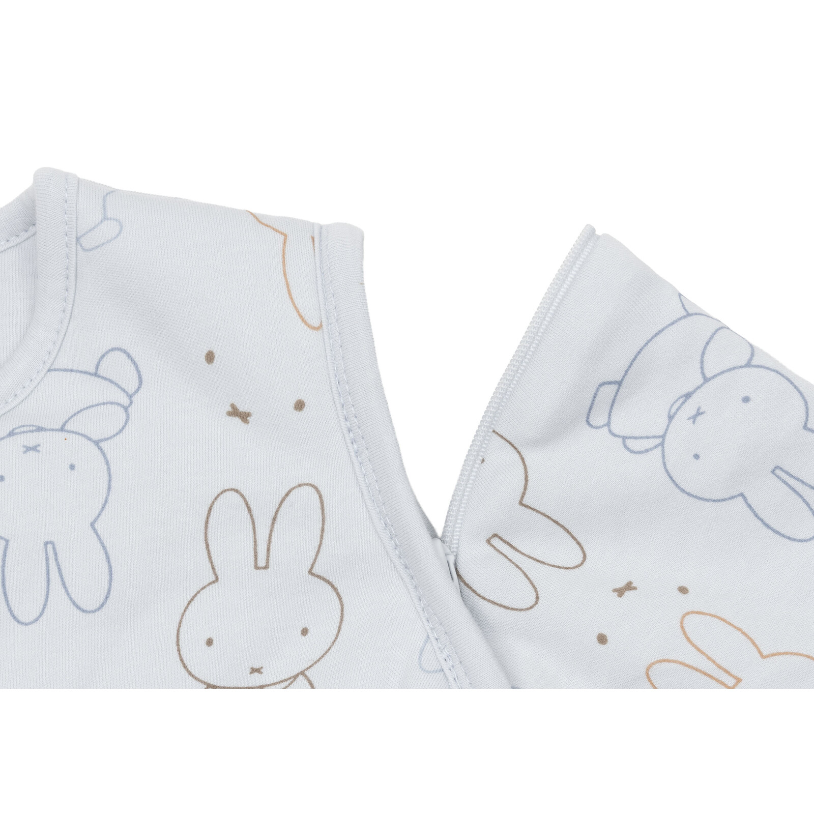 Babyschlafsack mit abnehmbarem Bezug, 70 cm, Miffy Moments, Cloudy Blue