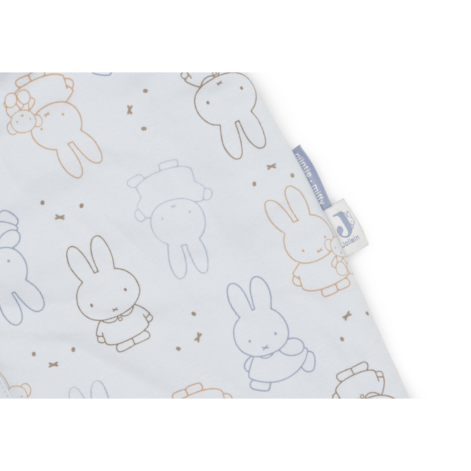 Babyschlafsack mit abnehmbarem Bezug, 70 cm, Miffy Moments, Cloudy Blue