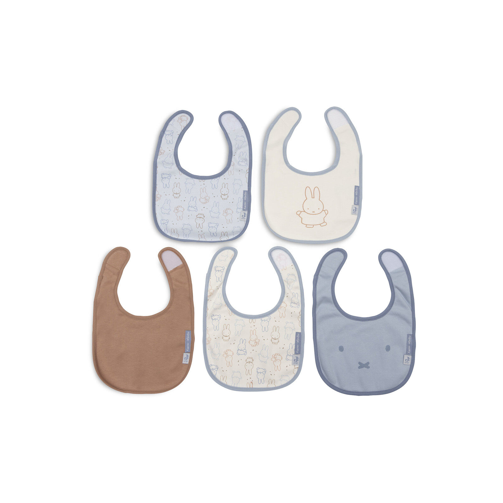 Slab Jersey Waterproof Miffy Moments Cloudy Blue (5pack)
