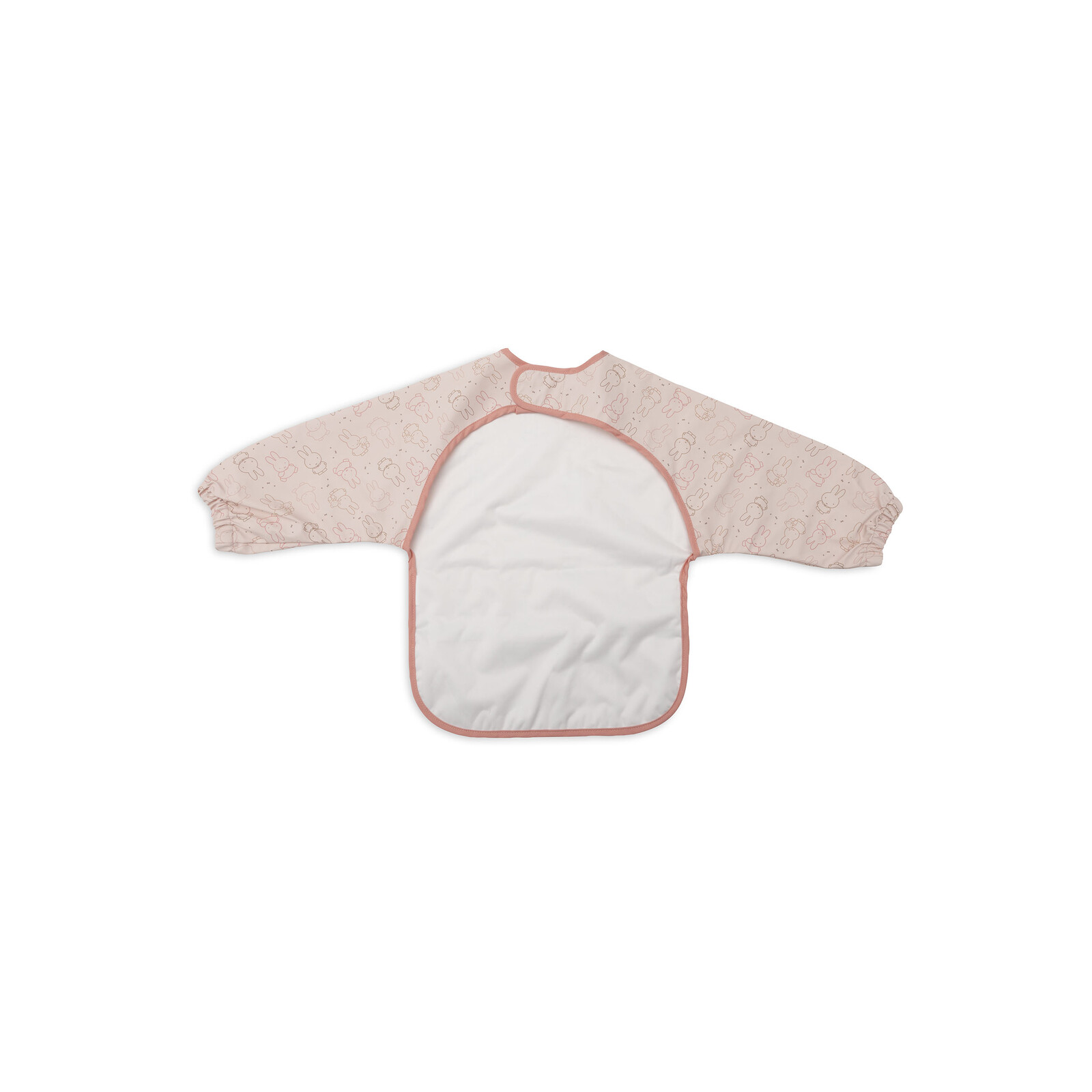 Waterproof Bib with Sleeve Moments Silk Rose