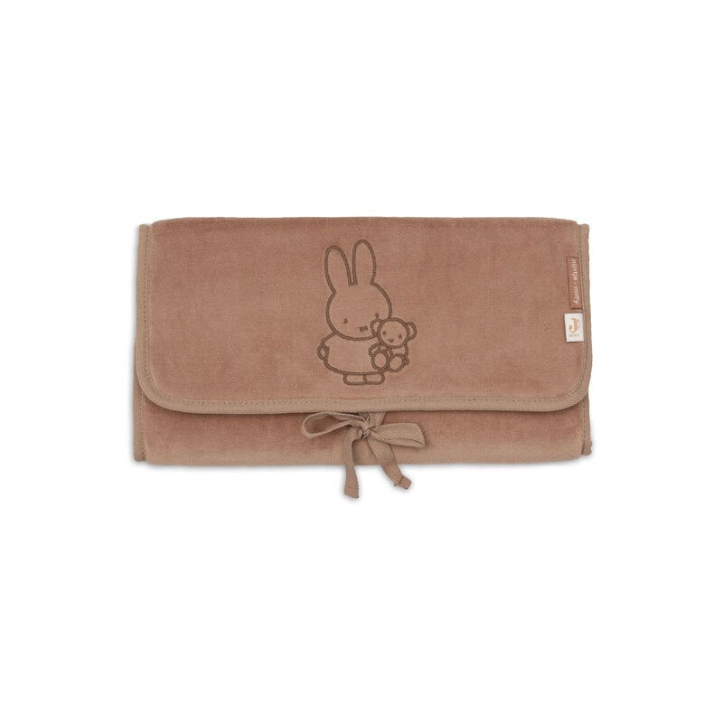 Changing mat Miffy Moments Velvet Light Terra