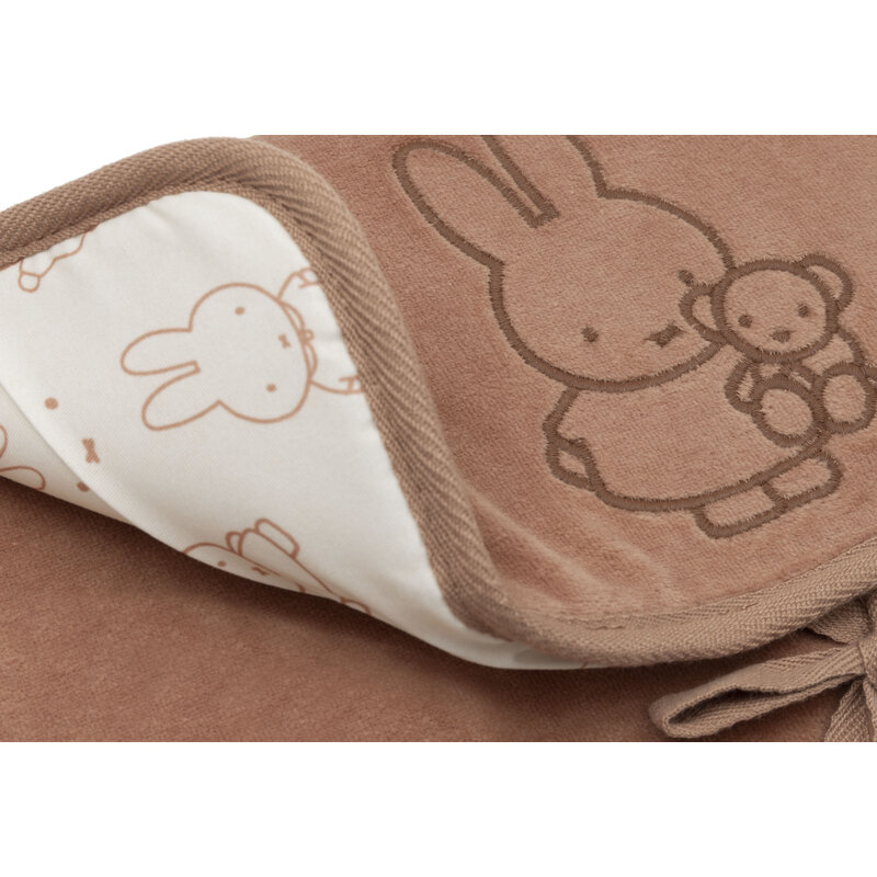 Changing mat Miffy Moments Velvet Light Terra