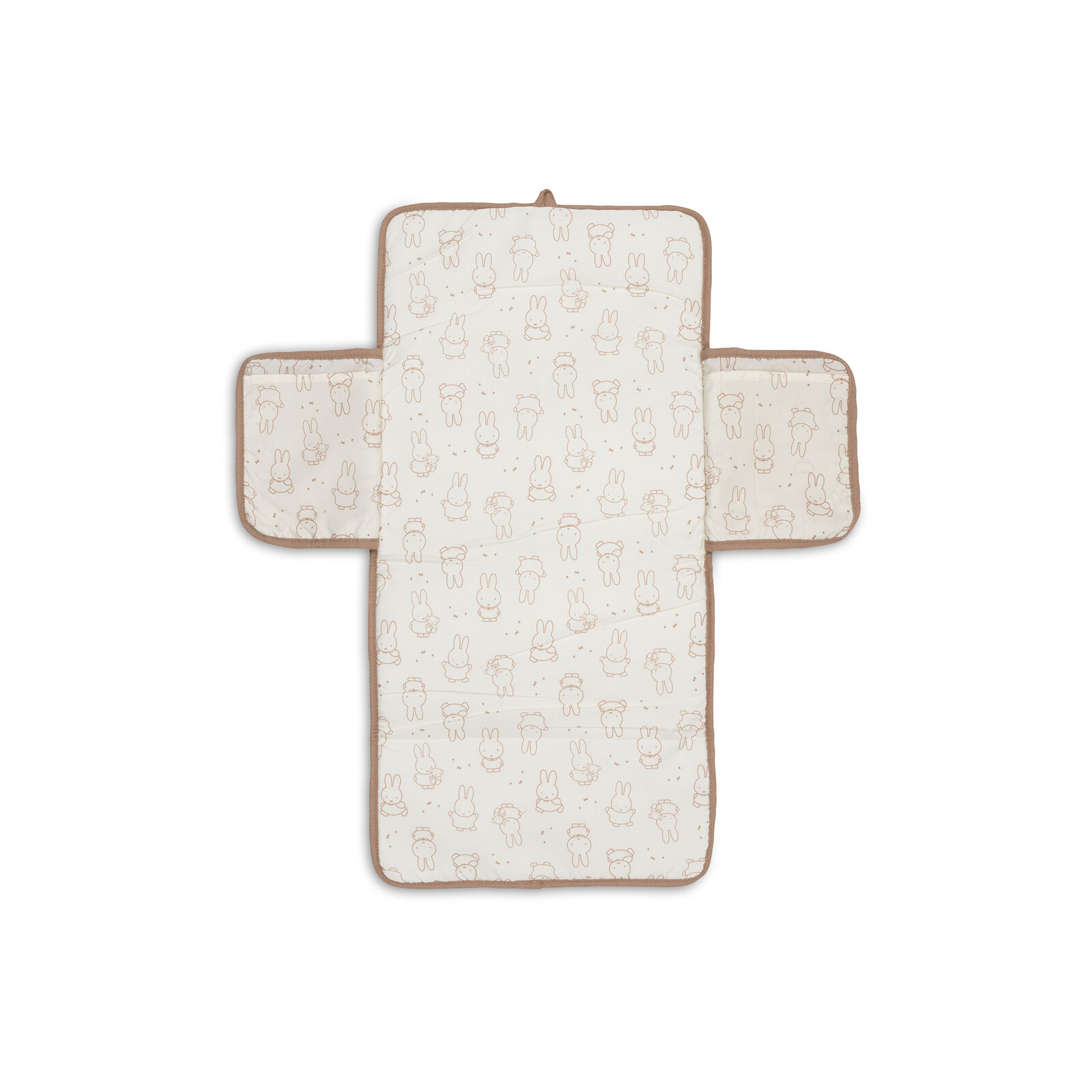 Changing mat Miffy Moments Velvet Light Terra
