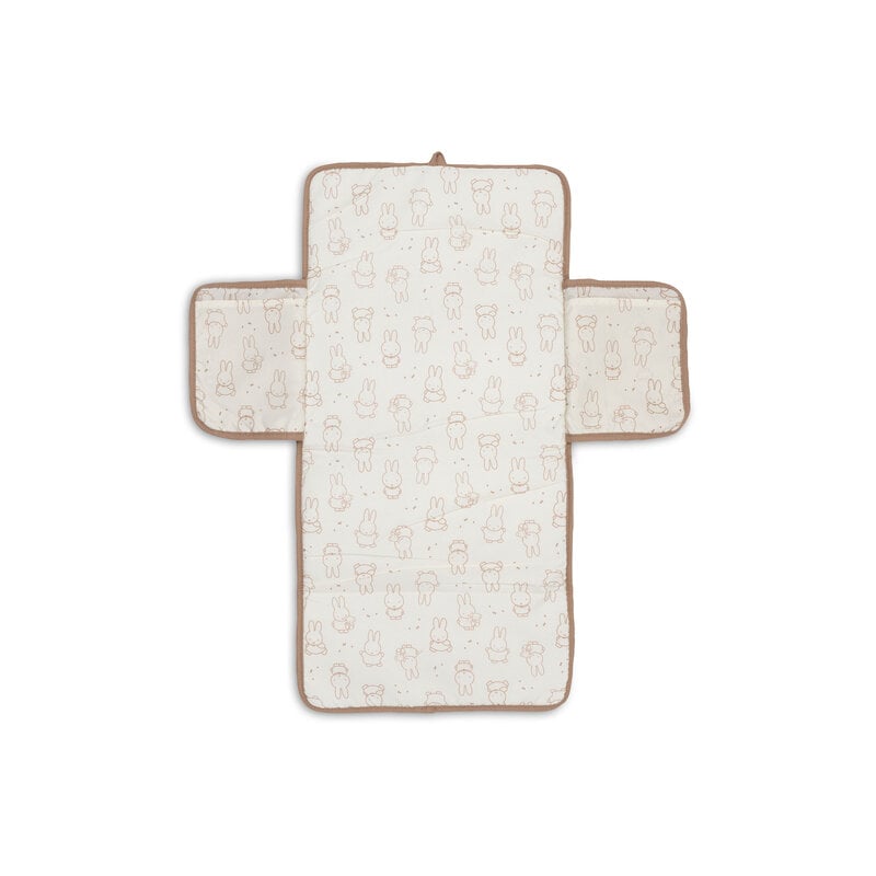 Changing mat Miffy Moments Velvet Light Terra