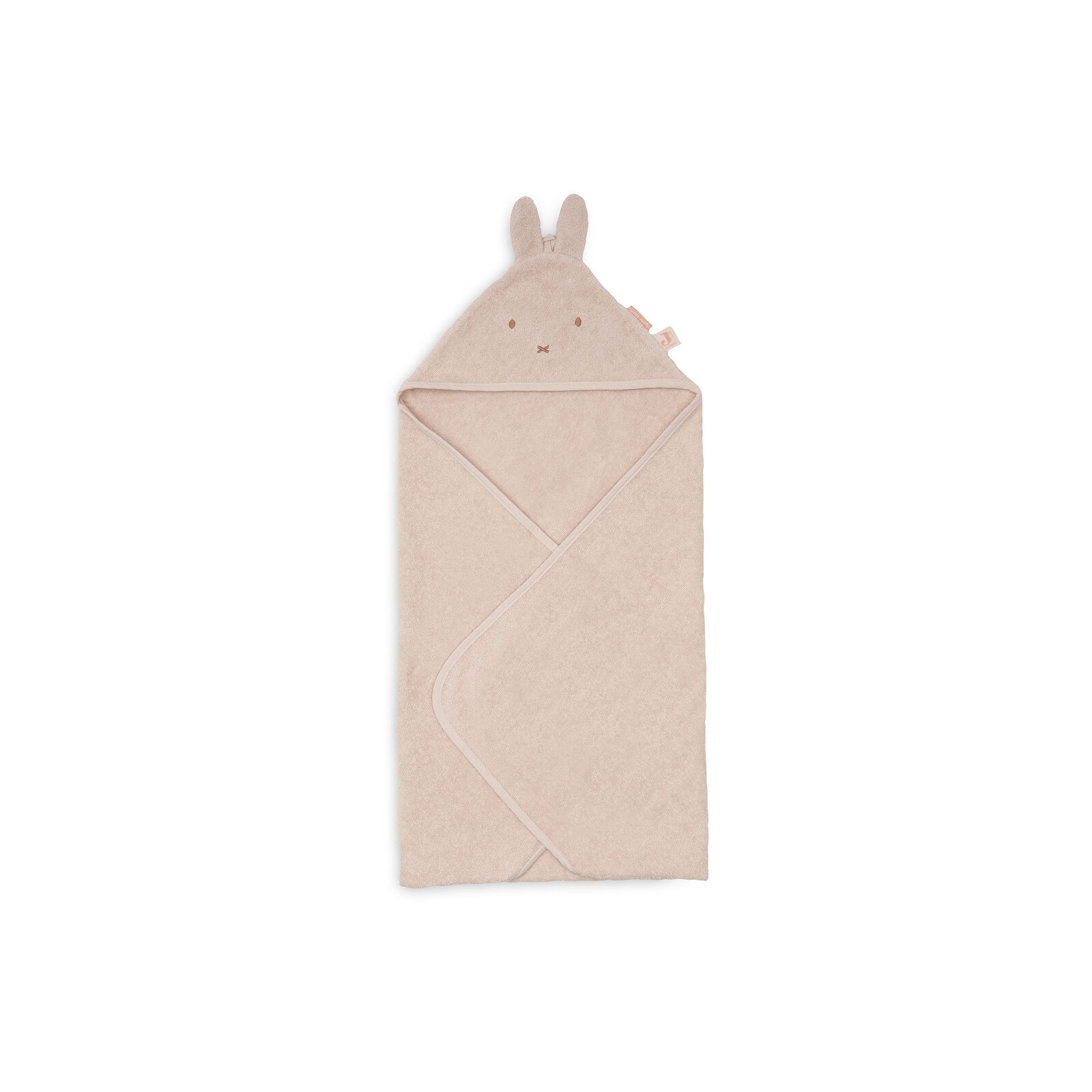Badcape badstof 75x75cm Miffy Silk Rose