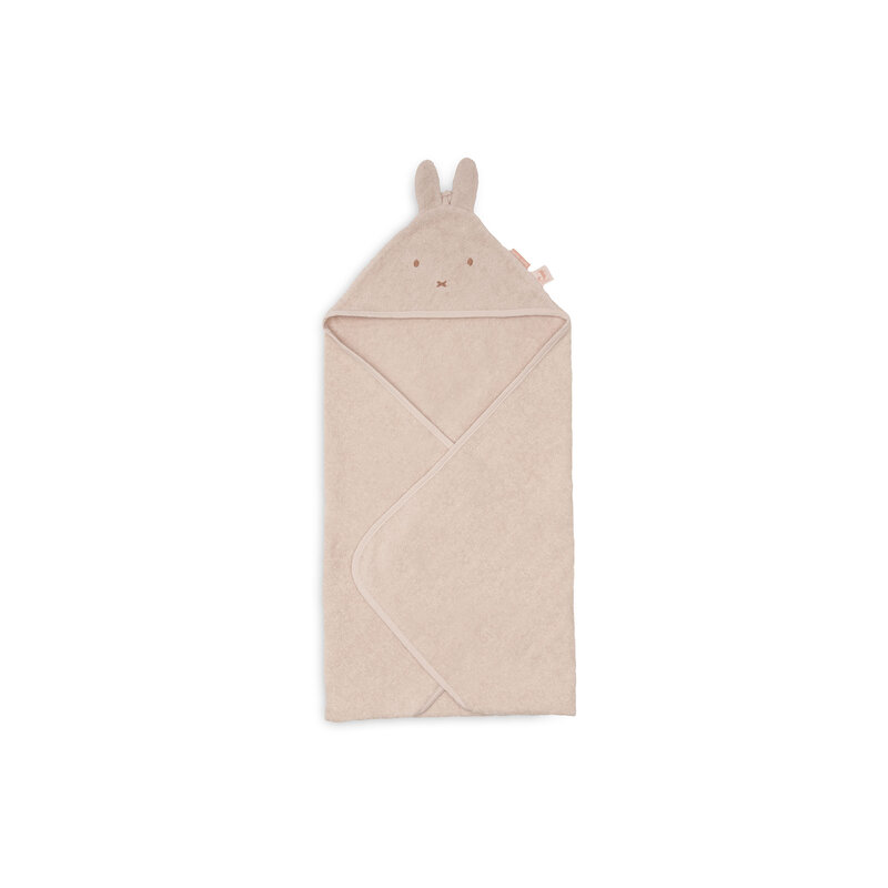 Terry cloth towel 75x75cm Miffy Silk Rose
