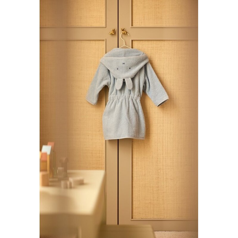 Bathrobe 1-2 years Miffy Cloudy Blue
