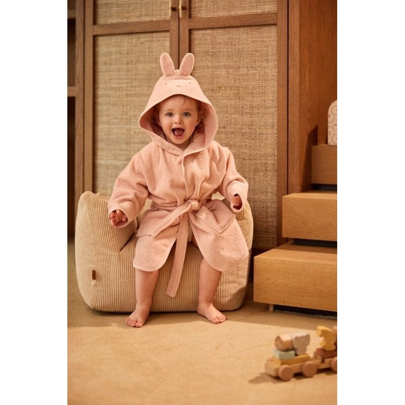 Bathrobe 1-2 years Miffy Silk Rose