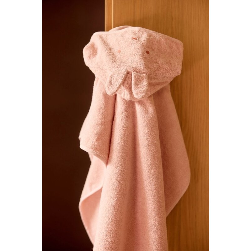 Terry cloth towel 75x75cm Miffy Silk Rose