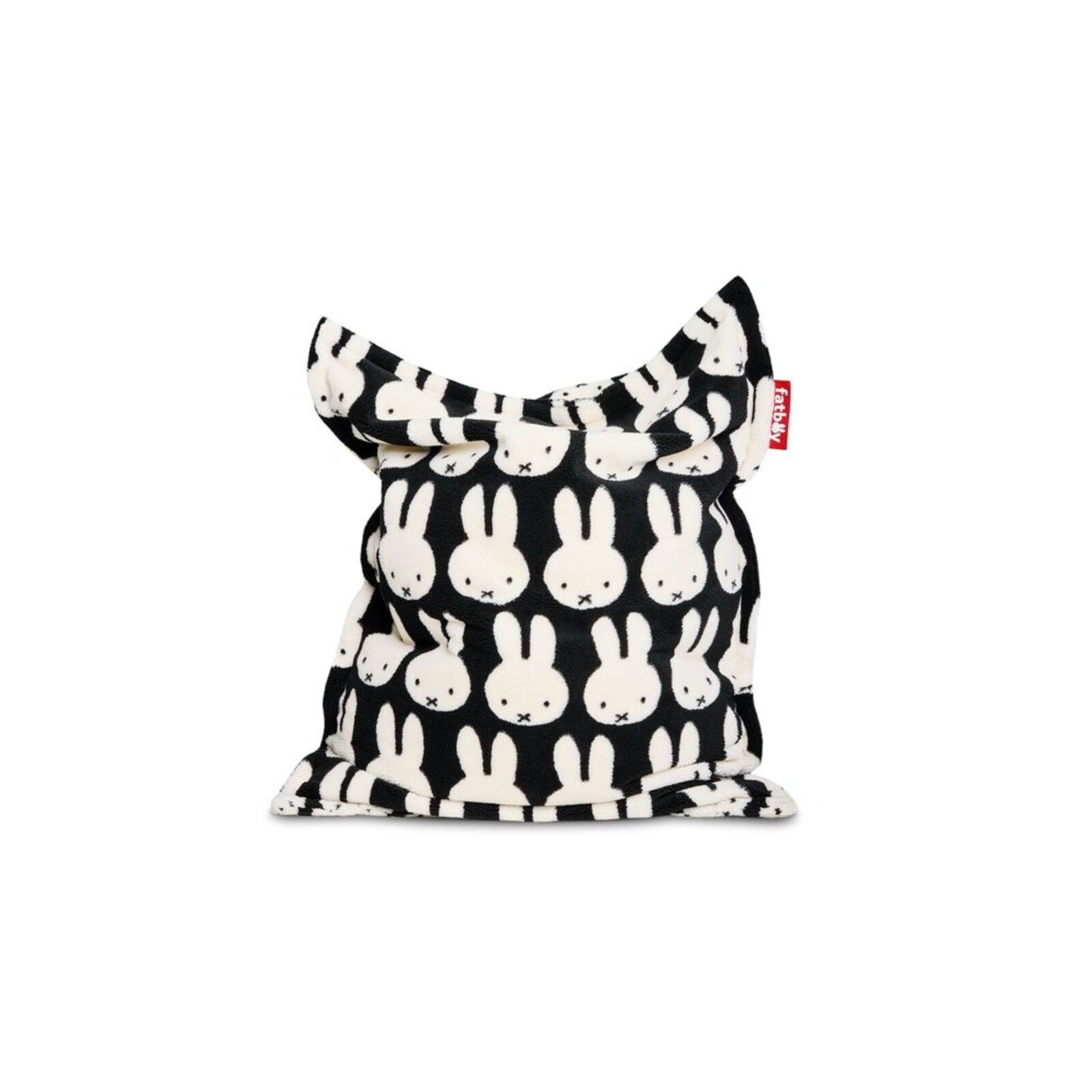 fatboy zitzak original slim teddy nijntje zwart-wit