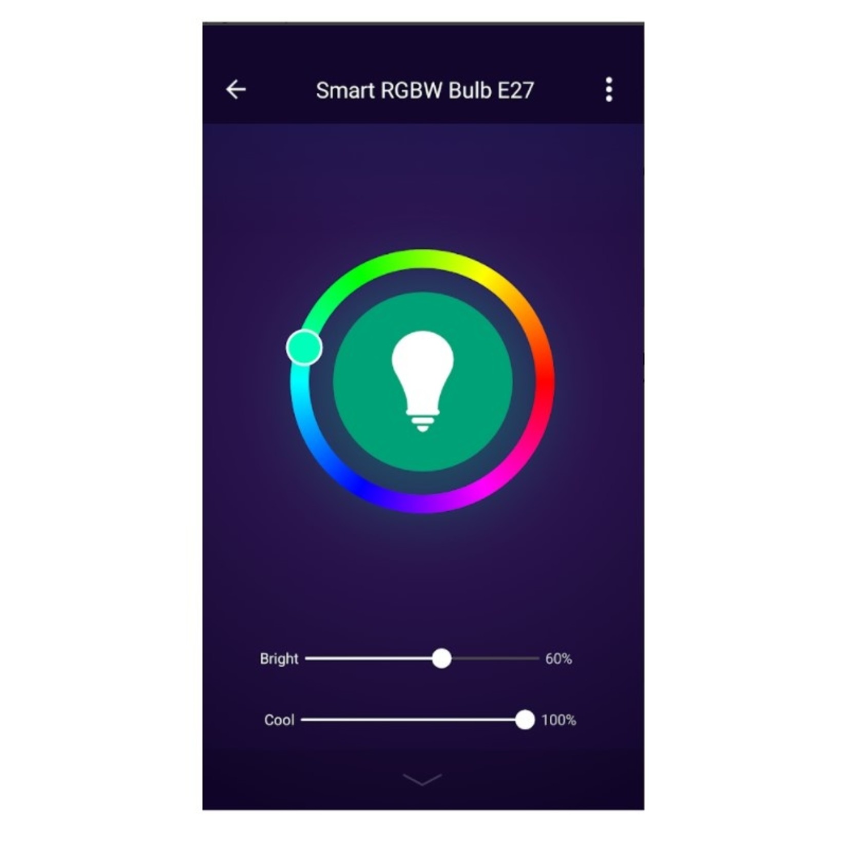 Nedis SmartLife Multicolour RGB-W Lamp E14