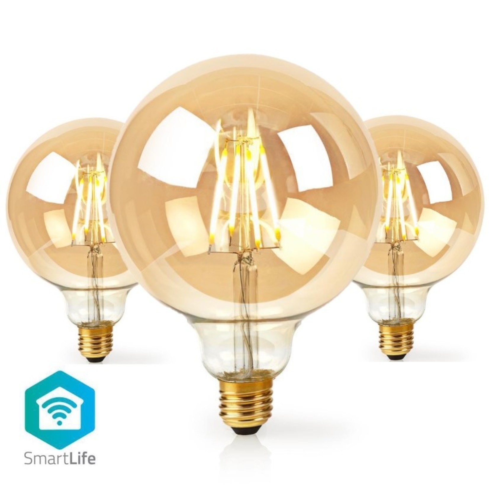 Nedis SmartLife LED Filamentlamp 5W 2200K G125