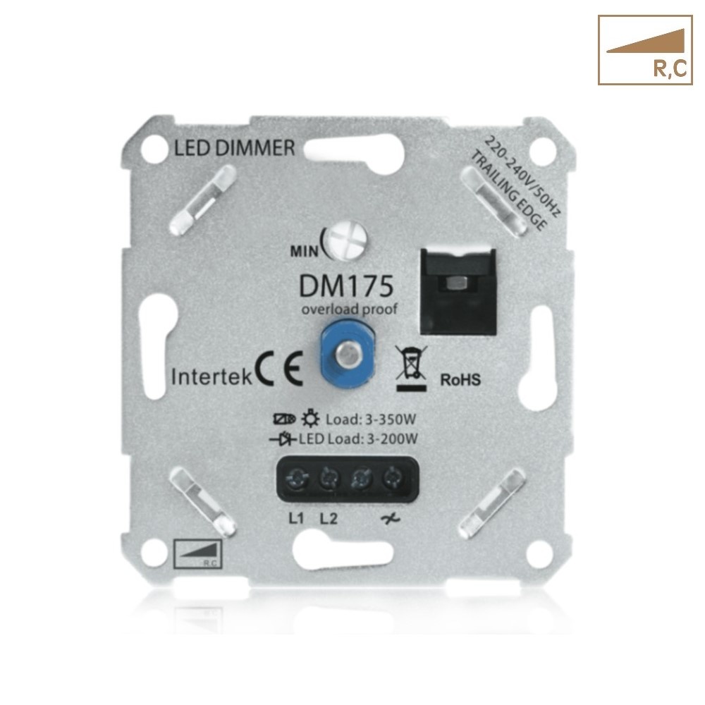 Inbouw led dimmer 3200W 0100 geschikt voor wisselschakeling