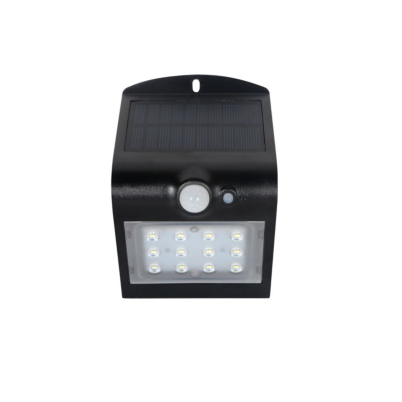 Solar tuinverlichting  wandlamp 1,5W 220 lumen in zwart en wit