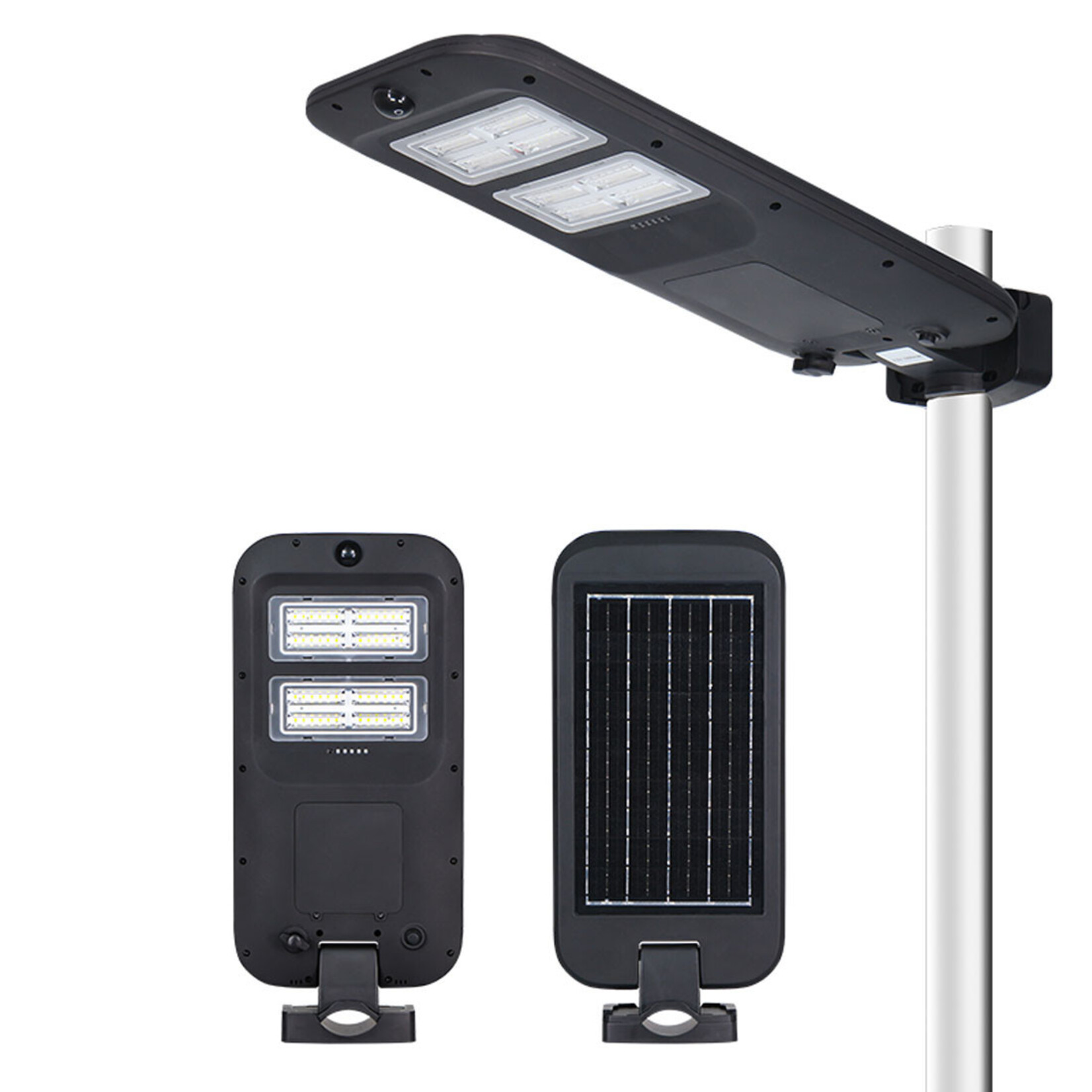 Solar Led straatlamp 1800lm met sensors en a.b
