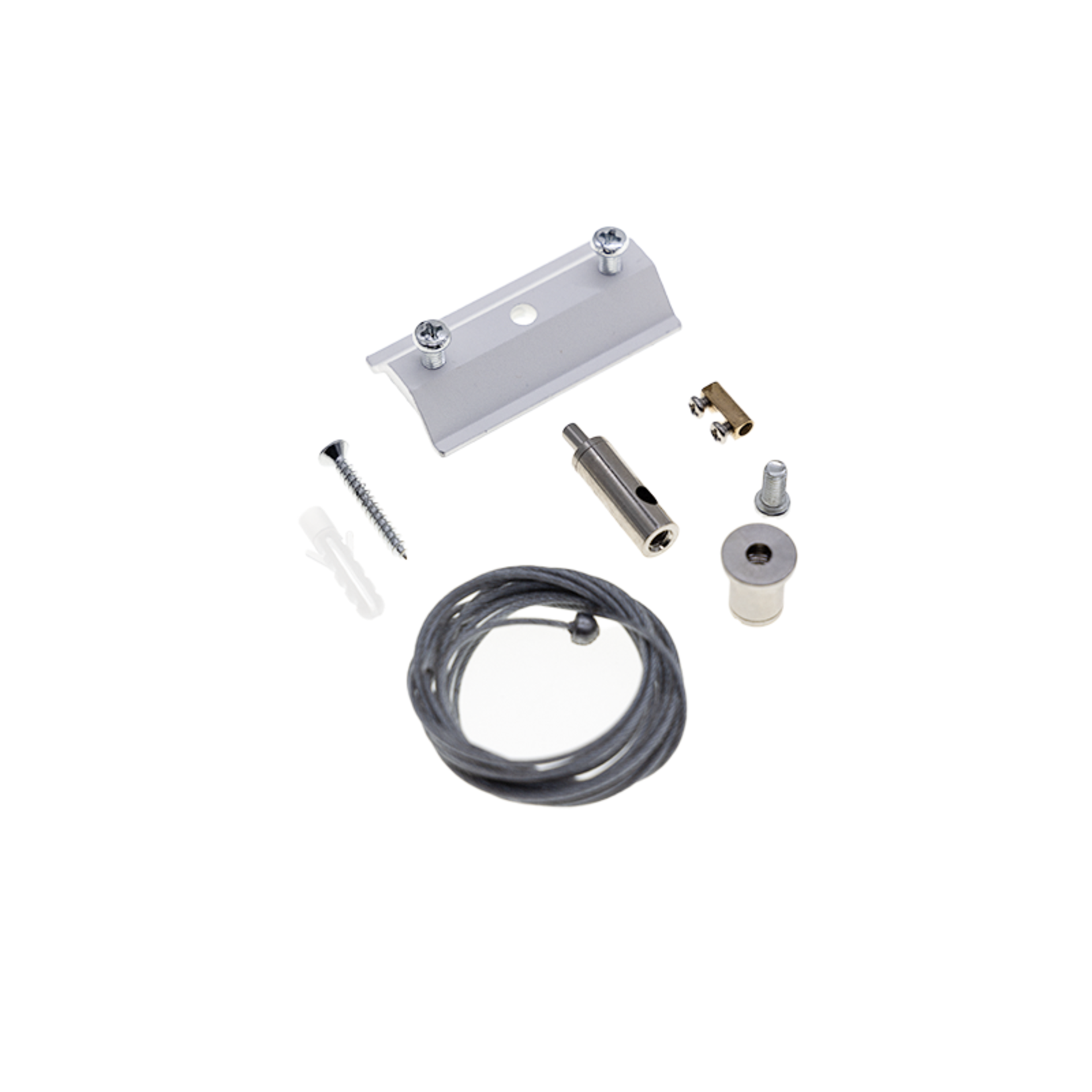 profo 1-Fase rail ophang set 2M in zwart en wit