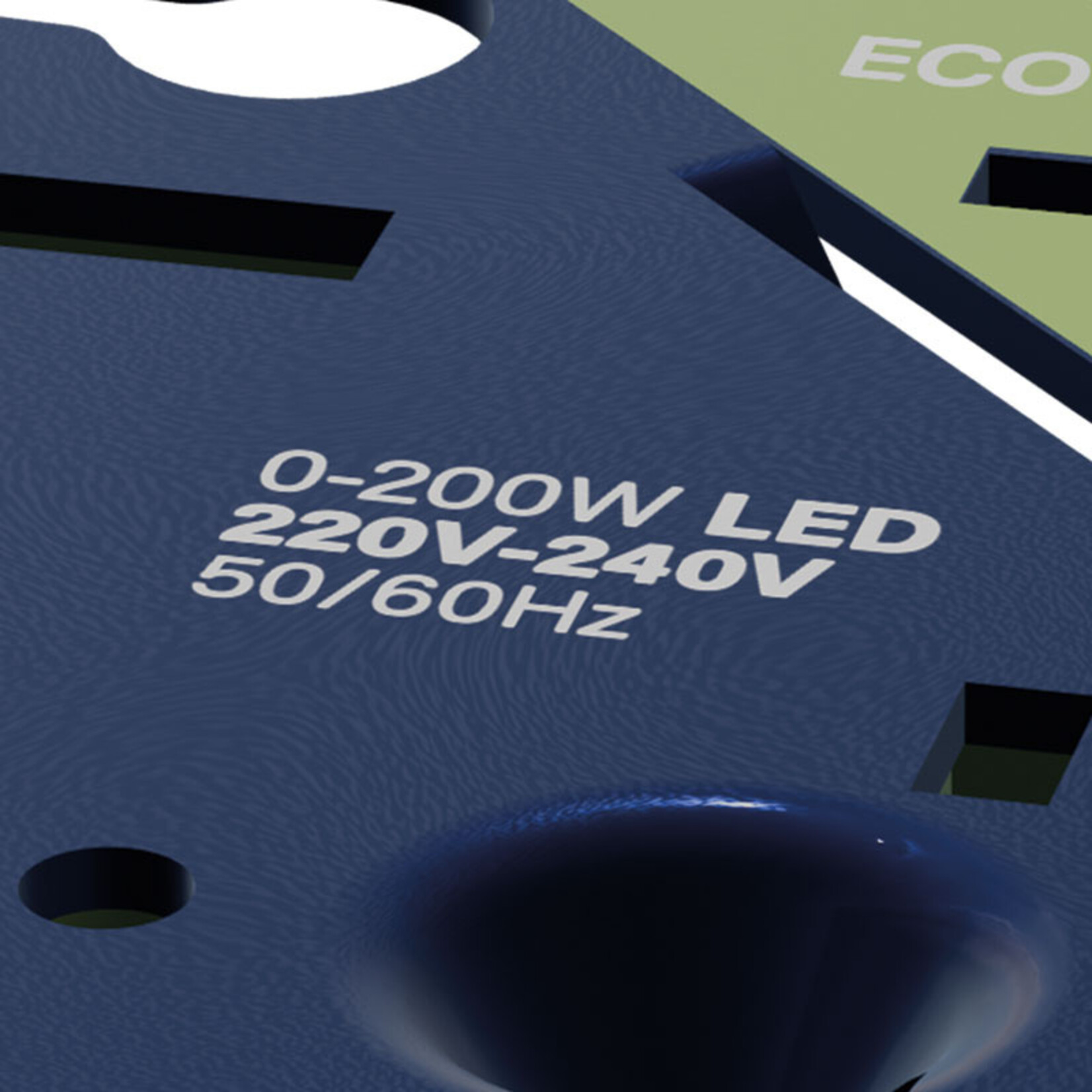 ECODIM.04-PRO Universele LED-Dimmer 0-200W - RC