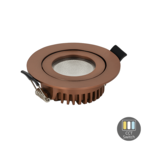 Pro LED Inbouwspot Varda Slim Fit 6W Dimbaar Brons – CCT Switch
