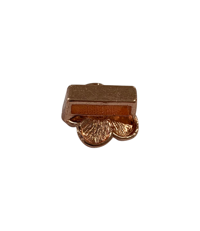 Sliding bead flower Rose gold