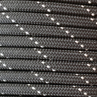 123Paracord 6MM PPM Rope Black Reflective