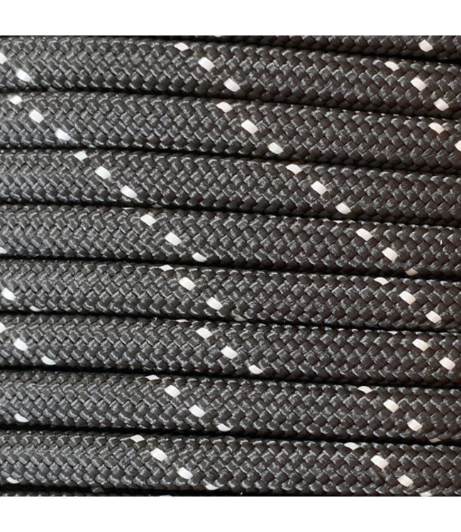 6MM PPM Rope Black Reflective