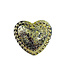 Concho heart silver 30MM
