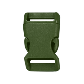 123Paracord Plastic buckle 25MM Green