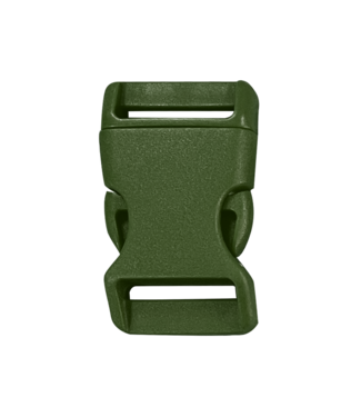 123Paracord Plastic buckle 25MM Green