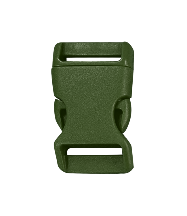 Plastic buckle 25MM Green