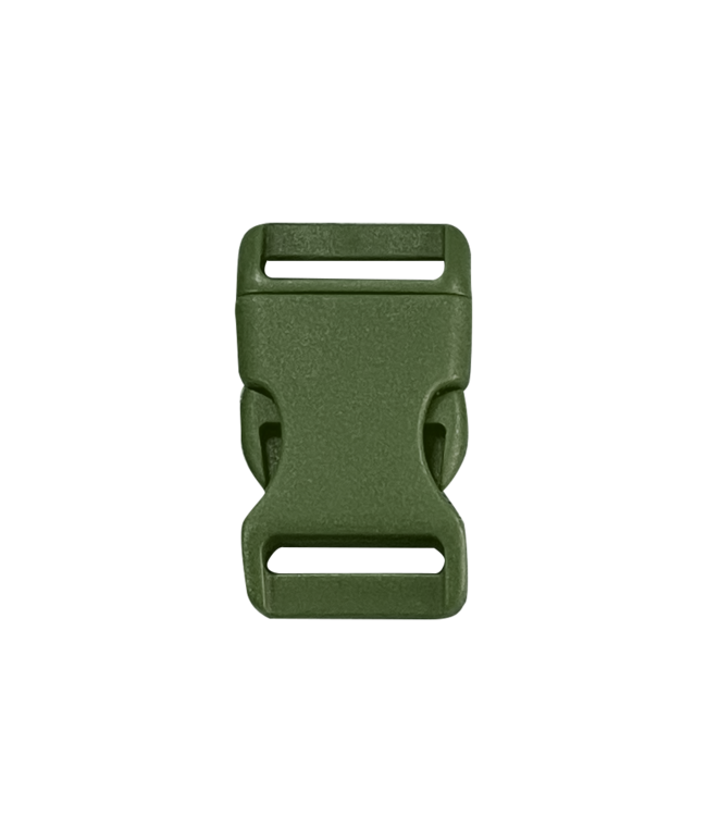 Plastic buckle 20MM Green