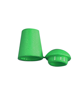 123Paracord Cord end Green