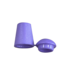 Cord end Purple