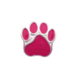123Paracord Bead paw Hot Pink