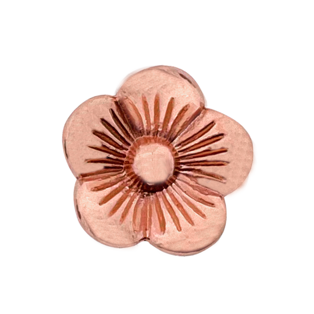 Buy Sliding bead flower Rose gold at 123Paracord Fast shipment