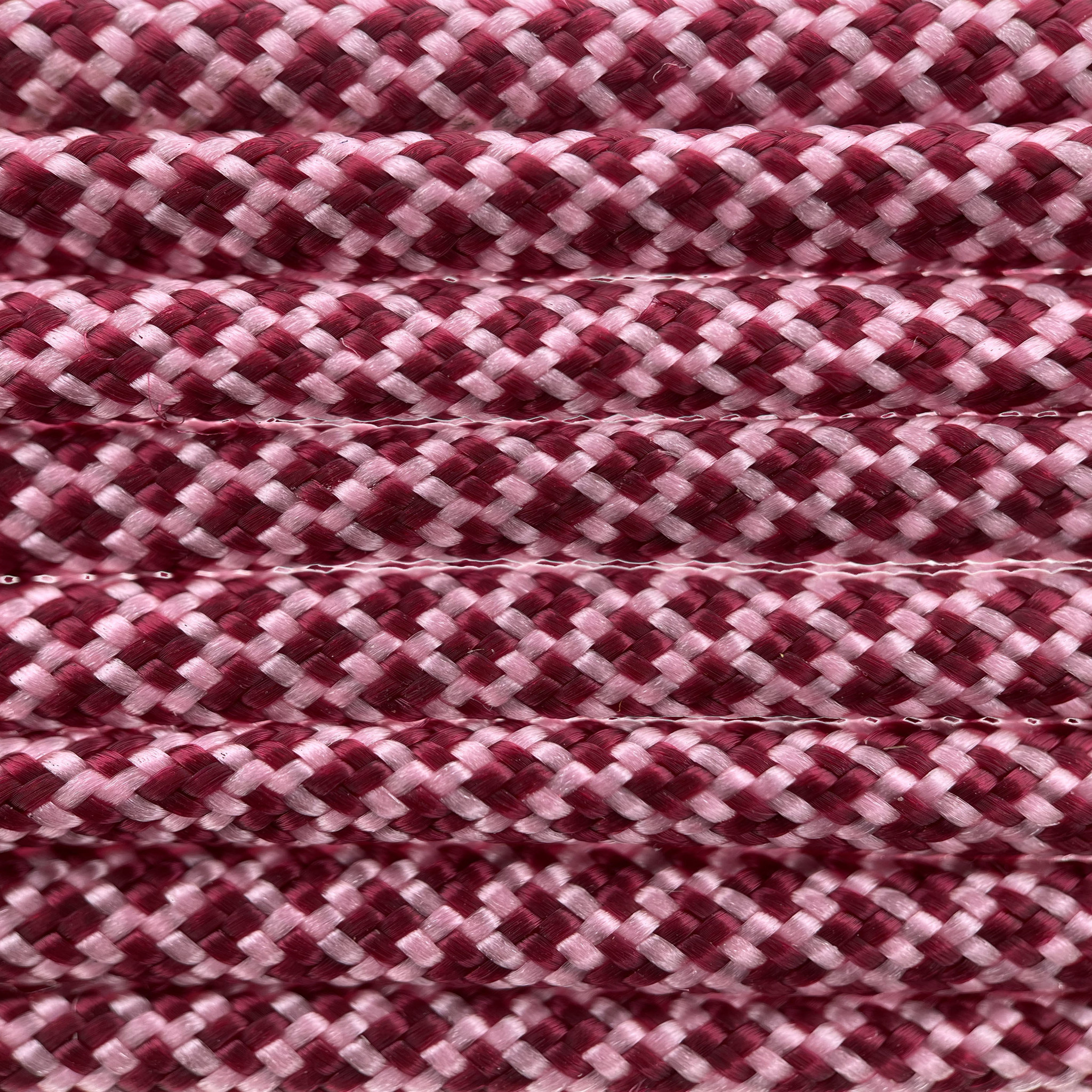 Buy Paracord 550 type III Rose Pink / Burgundy Diamond from the expert -  123Paracord