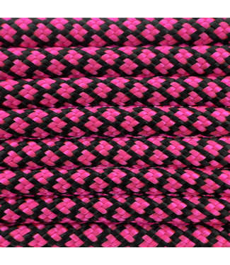 123Paracord Paracord 550 type III Ultra Neon Pink Diamond