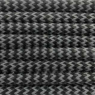 123Paracord Paracord 550 type III Ultra reflective / Black Shockwave