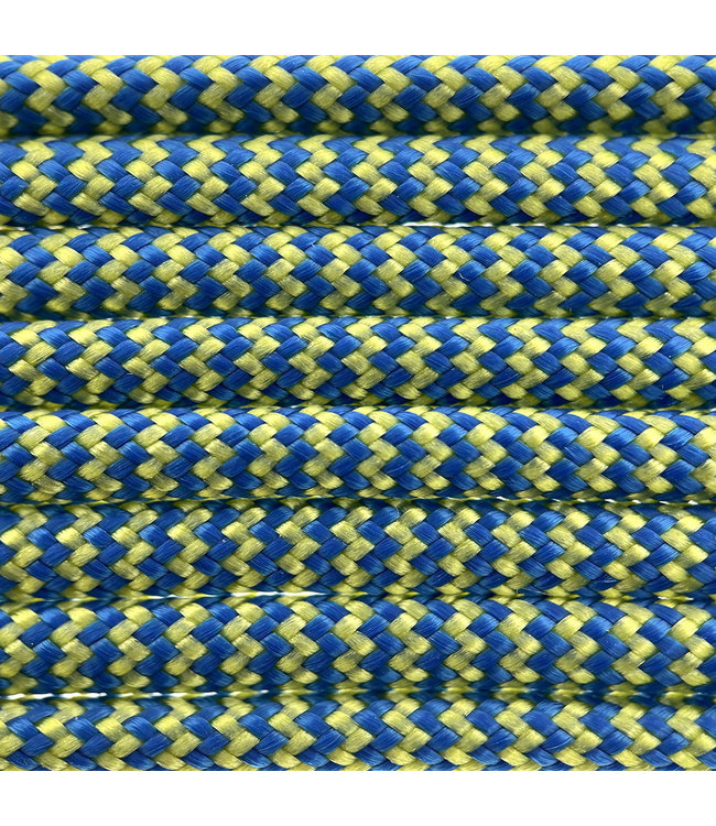 Buy Paracord 550 type III Blue / Yellow Shockwave from the expert -  123Paracord
