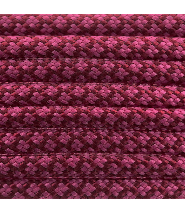 Paracord 550 type III Burgundy / Fuchsia Diamond